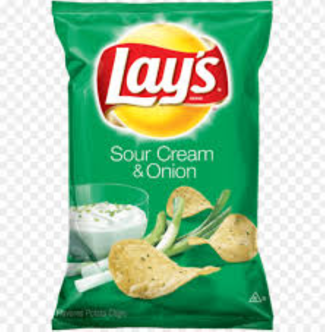 LAYS SOUR CREAM ONION 23G